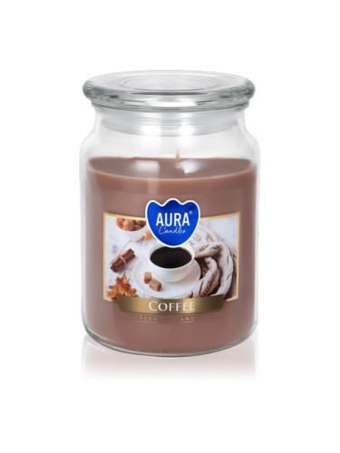 BISPOL Premium Line Coffee ароматна свещ 500 гр.