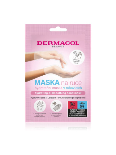Dermacol Hand Mask Hydrating & Smoothing ръкавици с хидратиращ ефект 1 чифт