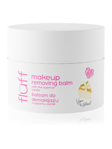 Fluff Vanilla балсам за почистване и премахване на грим 50 мл.