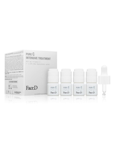 Face D Pure C грижа за лице против бръчки 4x4 мл.