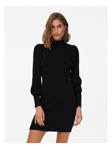 Black women's sweater dress ONLY Katia