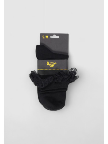 Черни дантелени чорапи Dr. Martens