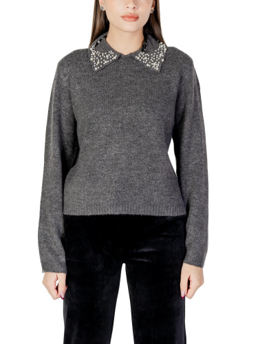 Пуловер Jacqueline De Yong с декоративна яка