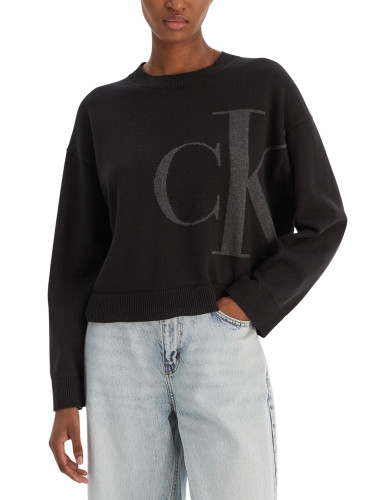 Черен суитшърт Calvin Klein Jeans