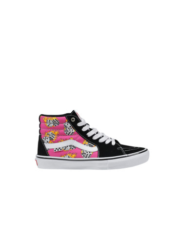 Високи маратонки Vans с щампа