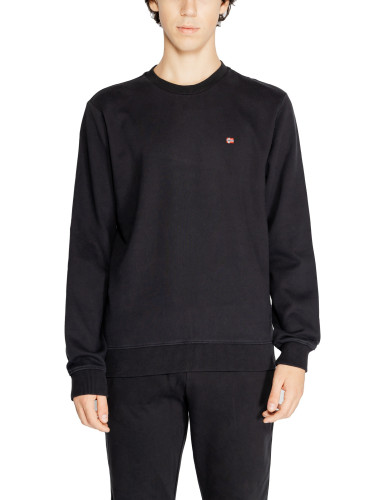 Черен суитшърт с кръгло деколте Napapijri