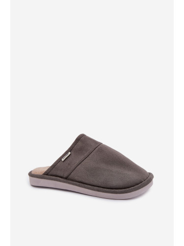 Мъжки чехли Селомир тъмносиви