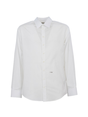 Мъжка бяла риза Dsquared2