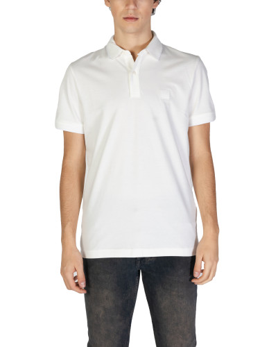 Мъжка бяла поло риза Boss