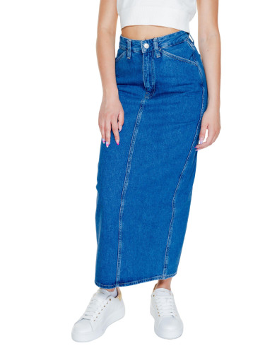 Дълга дънкова пола на Calvin Klein