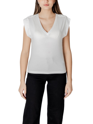 Бяла тениска Morgan De Toi