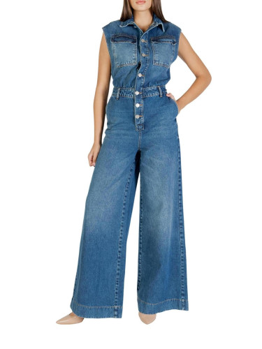 Дамски дълъг дънков гащеризон Colcci