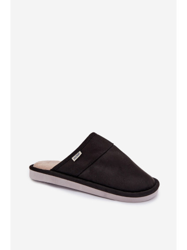 Мъжки чехли от еко велур