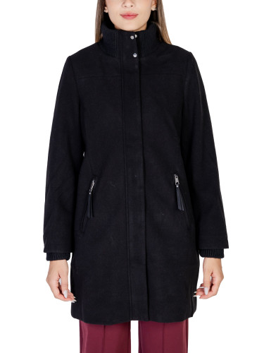 Дамско черно палто Street One