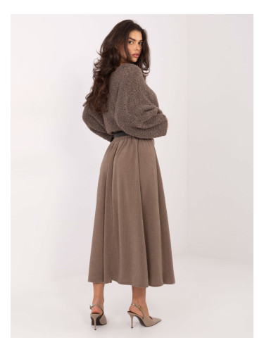 Макси пола в тъмнобежово