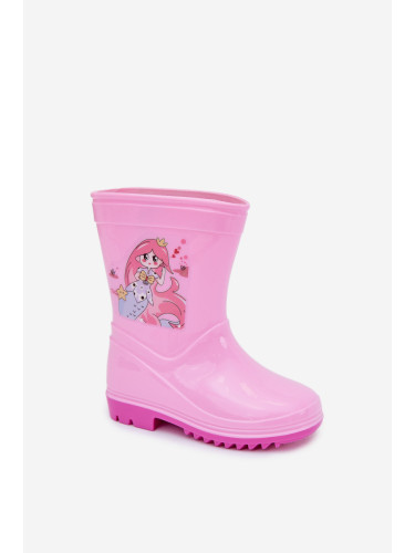 Детски гумени ботуши Esalina розови