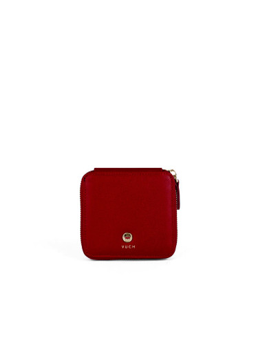 Дамски портфейл Patricia Тъмночервен