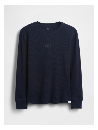 Детска тениска GAP с вафлен мотив