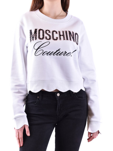 Бял суитшърт Moschino