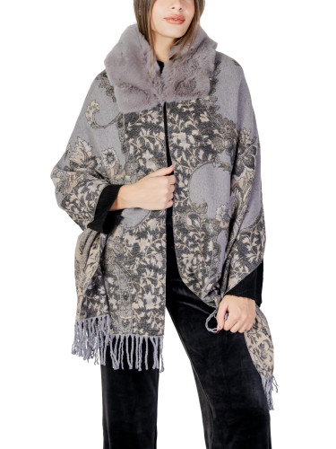 Дамско яке с флорален принт Ayfee