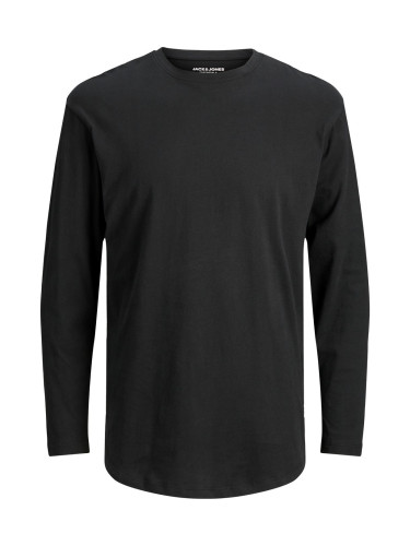 Черна тениска с дълъг ръкав Jack & Jones