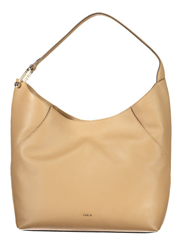 Бежова чанта за през рамо