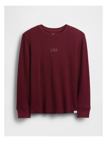 Детска тениска GAP с вафлен мотив