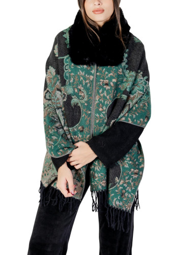 Дамско яке с флорален принт Ayfee