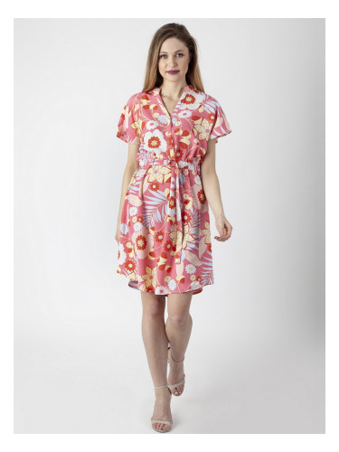 PERSO Woman's Women's dress with short kimono sleeves