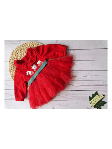 Коледна бебешка рокля Christmas Buddies