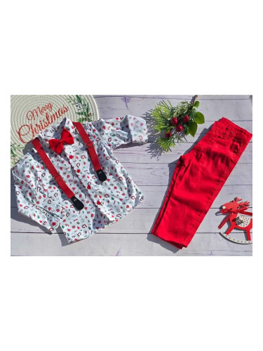 Официален детски коледен комплект Merry Christmas