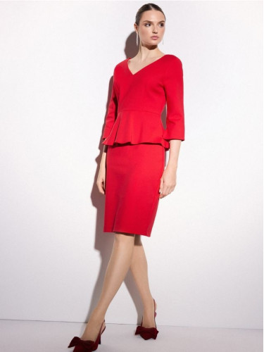 Mohito - Червена миди рокля - червен