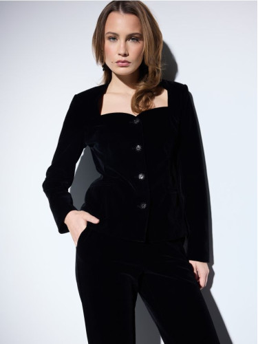 Mohito - Велурено сако - черен