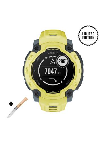 Смарт часовник Garmin Instinct E MiP 45 мм Electric Lime 010-02933-01