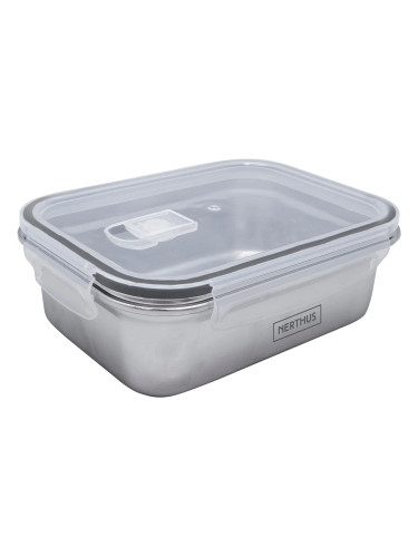 Стоманена херметическа кутия за храна Nerthus за микровълнова - 800 мл