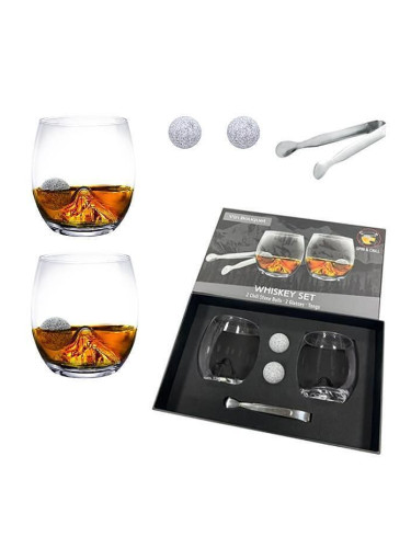 Подаръчен комплект за уиски Vin Bouquet MOUNTAIN - 5 части