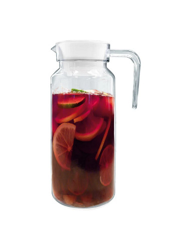 Акрилна кана (гарафа) за течности Vin Bouquet с дръжка - 1 л