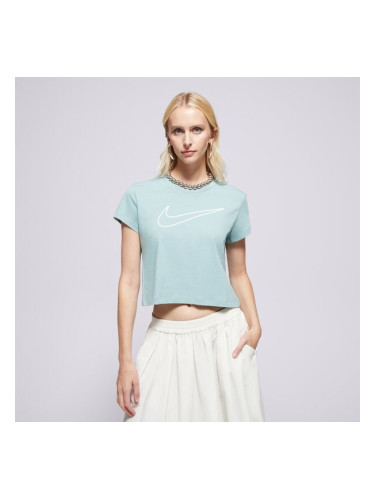 Nike Тениска W Nsw Club Ss Tee Hbr Md дамски Дрехи Тениски HV5002-017 Зелен