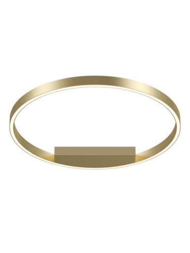 LED плафон MAYTONI MOD058CL-L35BSK RIM BRASS 35W 3000K - 4000K D600 TRIAC DIM