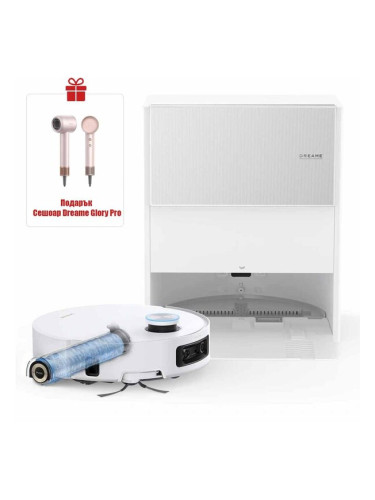 Прахосмукачка робот Dreame Aqua 10 Ultra Roller Complete