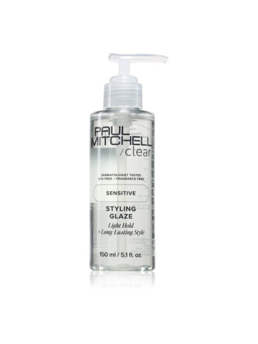 Paul Mitchell Clear Styling Glaze фиксиращ гел за фиксиране и оформяне 150 мл.