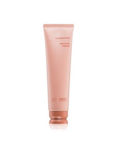 AMOS PROFESSIONAL Repair Cica Protein Cream подхранващ и термозащитен крем за увредена коса 150 мл.