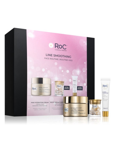 RoC Retinol Correxion Line Smoothing подаръчен комплект против стареене на кожата