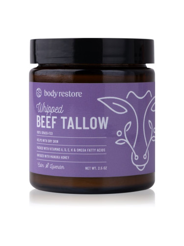 Body Restore Whipped Beef Tallow Balm Lavender подхранващ крем за тяло 73 мл.