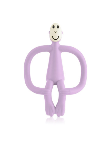 Matchstick Monkey Teething Toy and Gel Applicator гризалка с четка 2 в 1 Lilac 1 бр.