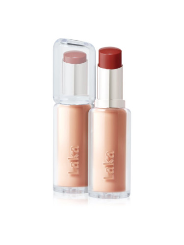 Laka Bonding Glow Lipstick дълготрайно червило за хидратация и блясък цвят 208 Posh 3.7 гр.