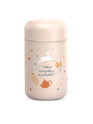 Suavinex Wonderland Food Flask термос за храна Rose 400 мл.