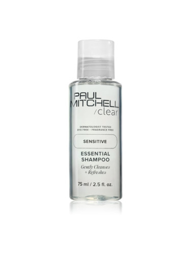 Paul Mitchell Clear Essential Shampoo почистващ шампоан за ежедневна употреба 75 мл.