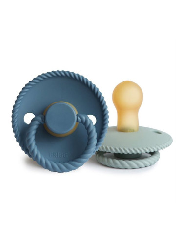 FRIGG Round Latex Ocean View/Sage биберон Size 1 2 бр.