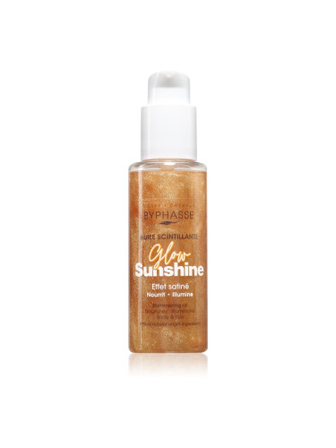 BYPHASSE Glow Sunshine блестящо масло за тяло и коса 100 мл.